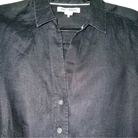 Tommy Bahama XS 100% Linen Button Down - Picture 4 of 9
